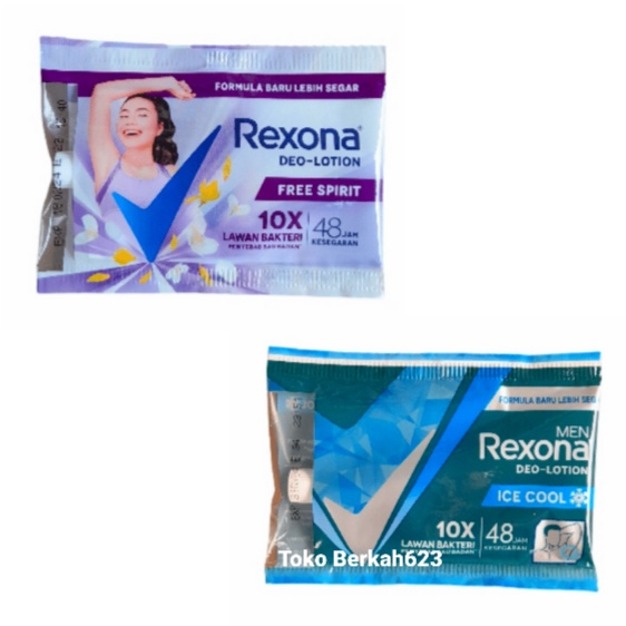 REXONA Deo Lotion Sachet 9gr / Free Spirit / Men