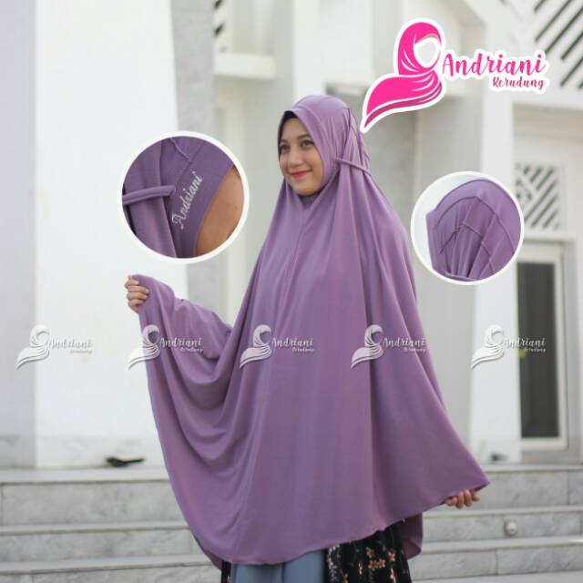 Jilbab jumbo andriani hijab