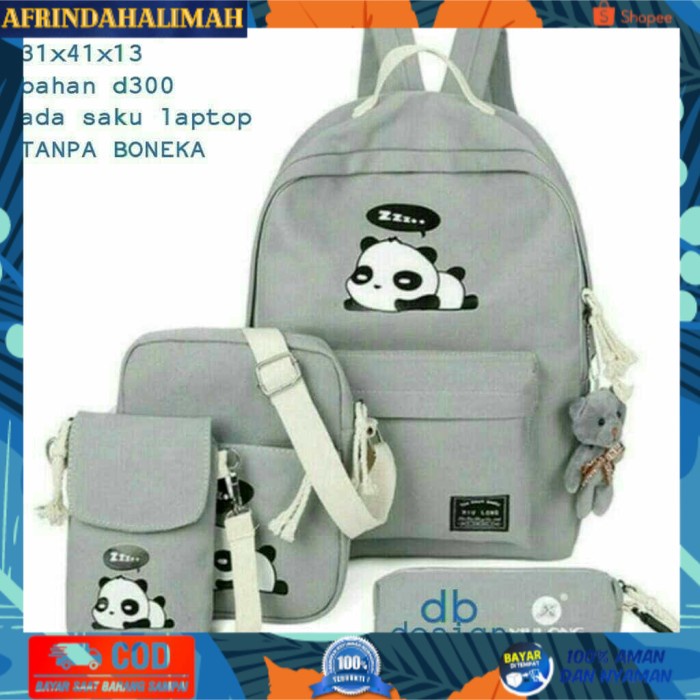 

[TERBARU] TAS SEKOLAH RANSEL SET 4 in 1 /TAS ANAK,REMAJA LUCU GROSIR TAS MURAH
