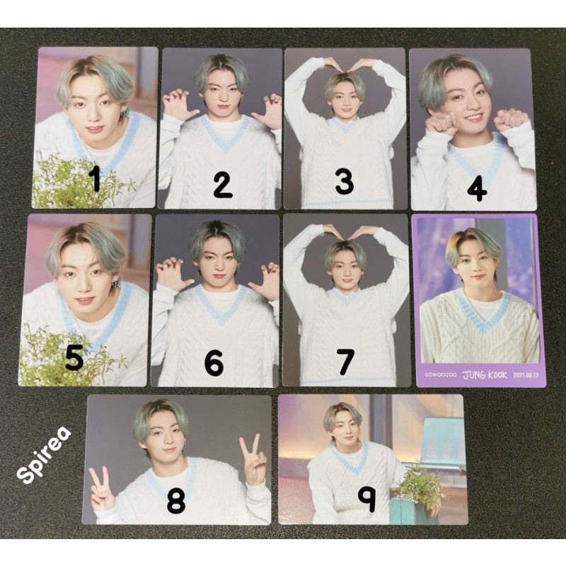 [READY] MPC Mini PC BTS Sowoozoo Suga Jimin Jungkook Photocard