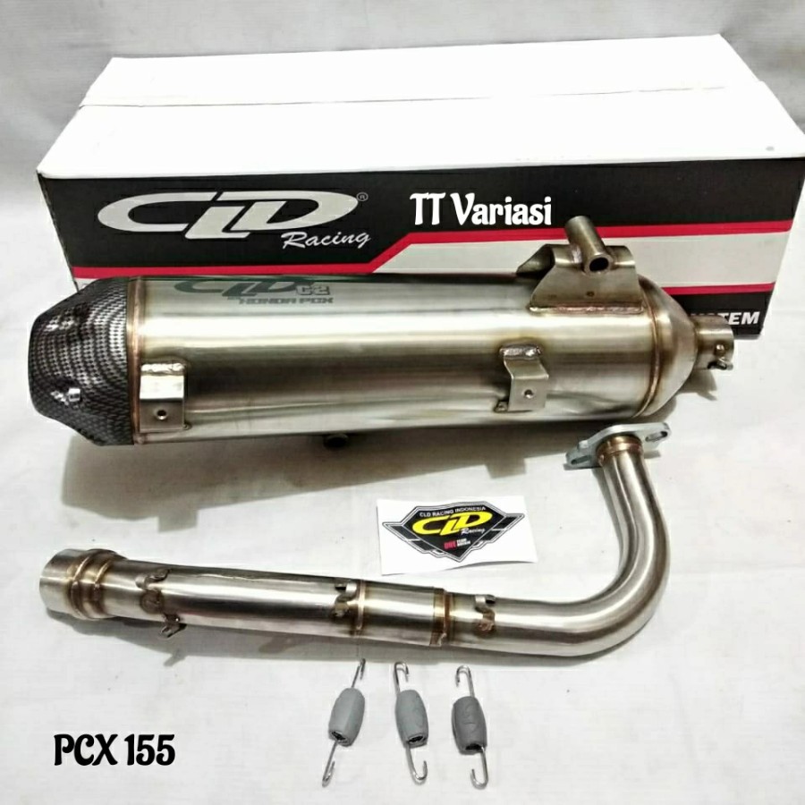 KNALPOT CLD RACING NEW C2 STD RACING PCX 150 CARBON