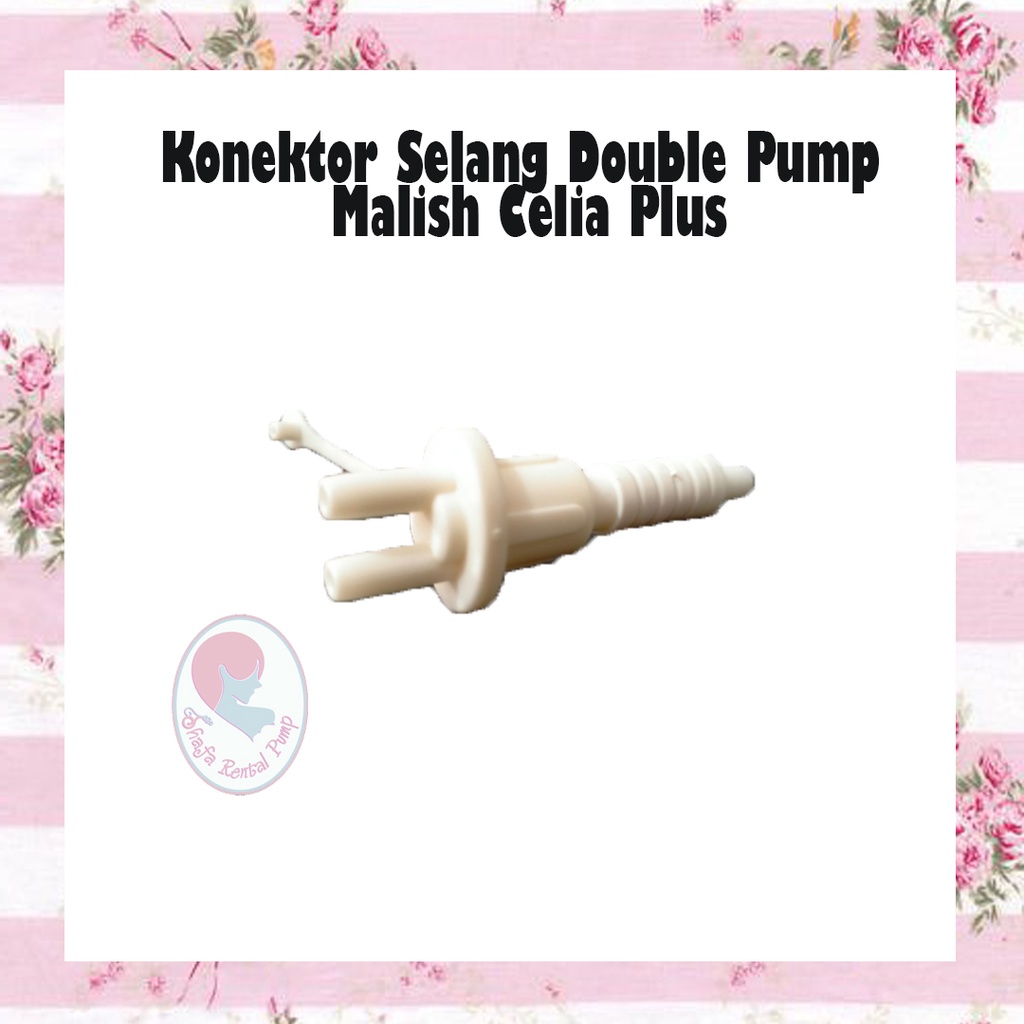 konektor selang double pump malish celia plus