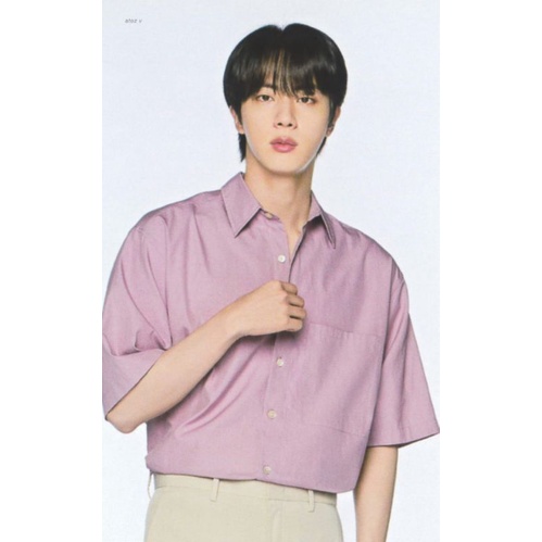 Kemeja Jin BTS + freebies TERMURAH