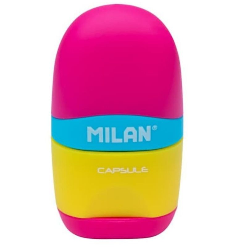 

MILAN SHARPENER PLUS ERASER CAPSULE 47012