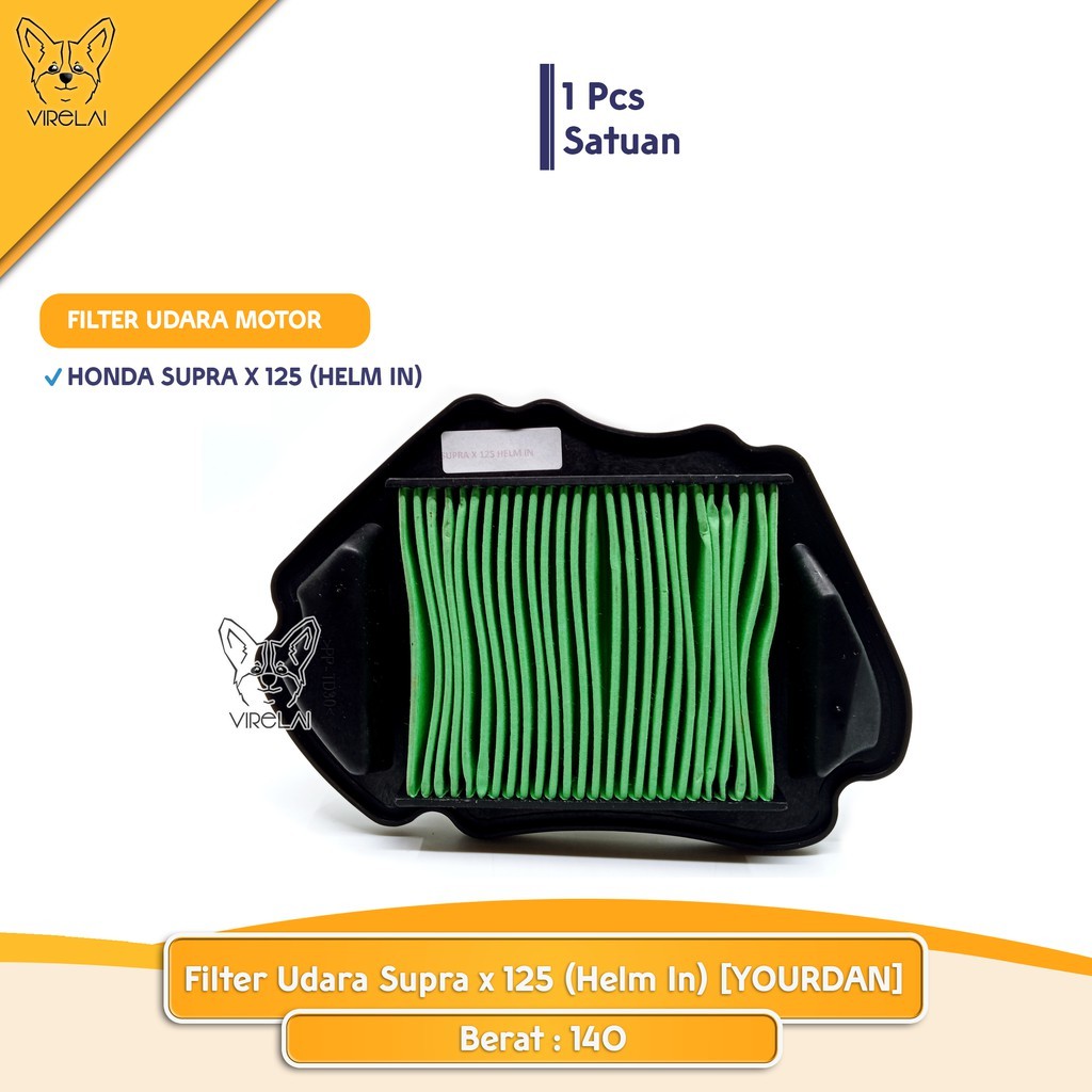 Filter Udara Supra X 125 helm In [YOURDAN]