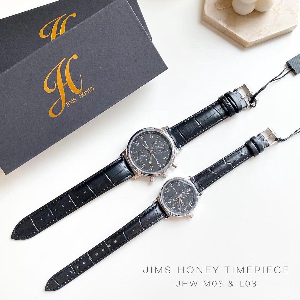 (BISA COD) JAM TANGAN CEWEK COUPLE COWOK TERBARU JIMSHONEY IMPORT MURAH JHW 05 PROMO (FREE BOX)