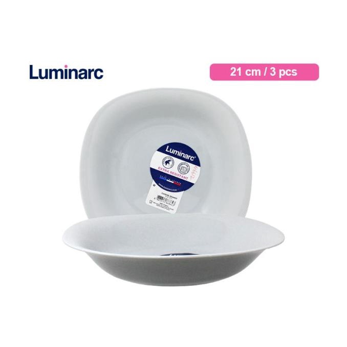 Luminarc Piring Sop Carine Granit Soup Plate / 3 pcs
