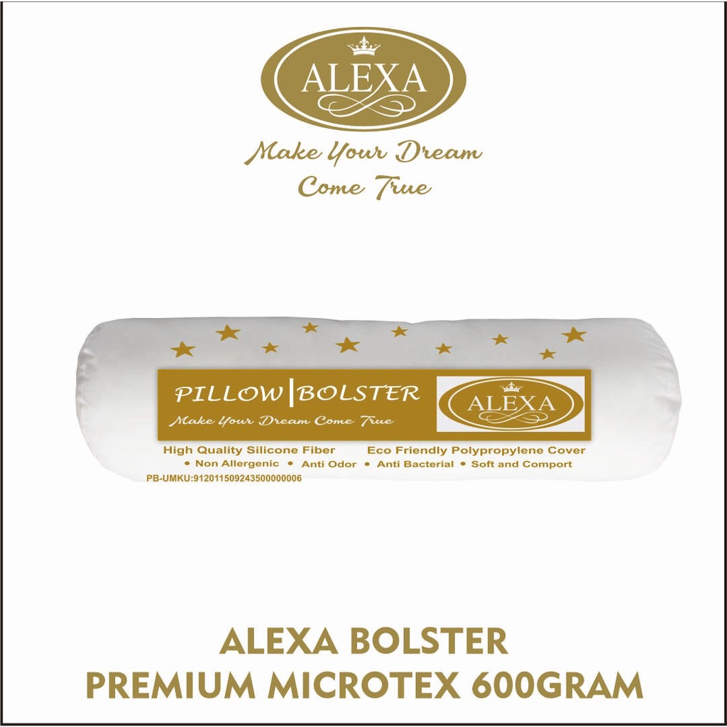 ALEXA Paket Bantal Guling Hotel Microtex 600Gram