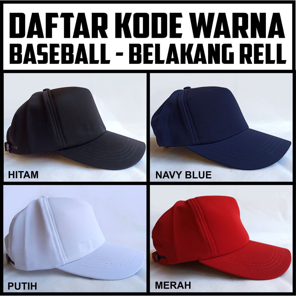 Topi Sablon Custom SATUAN - DC99