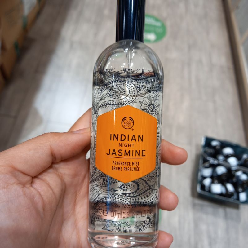 The Body Shop Indian Night Jasmine Fragrance Mist Review seeds.yonsei