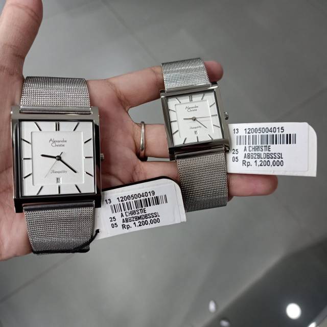 PROMO Alexandre Christie Jam Tangan Couple AC8629M