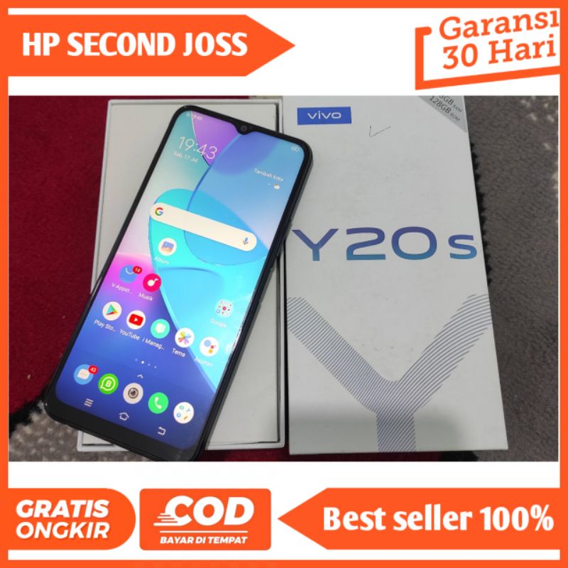 Vivo Y20s Ram 8/128 GB Second Bergaransi