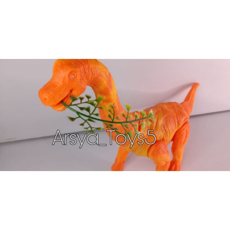 Mainan Dinosaurus Brachiosaurus leher panjang