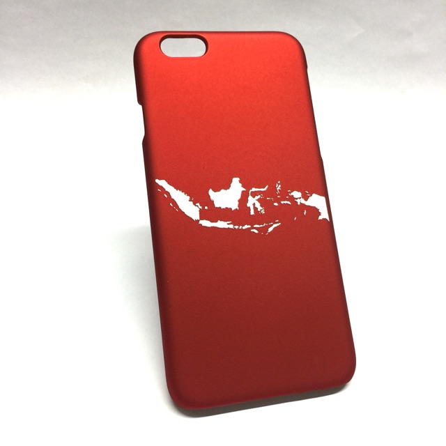 Jual Hardcase casing iphone map peta indonesia 3D timbul Indonesia