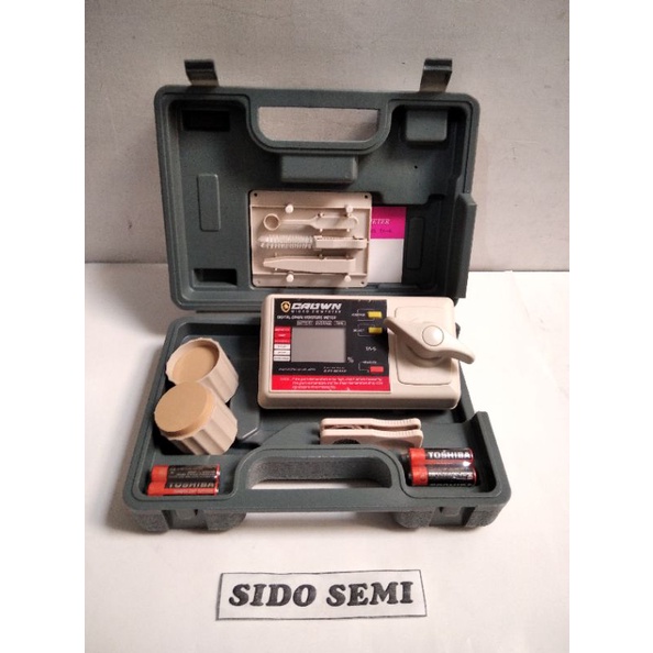 Alat Ukur Kadar Air Beras / Alat Ukur Kadar Air Kelembapan Padi Gabah / Moisture Tester