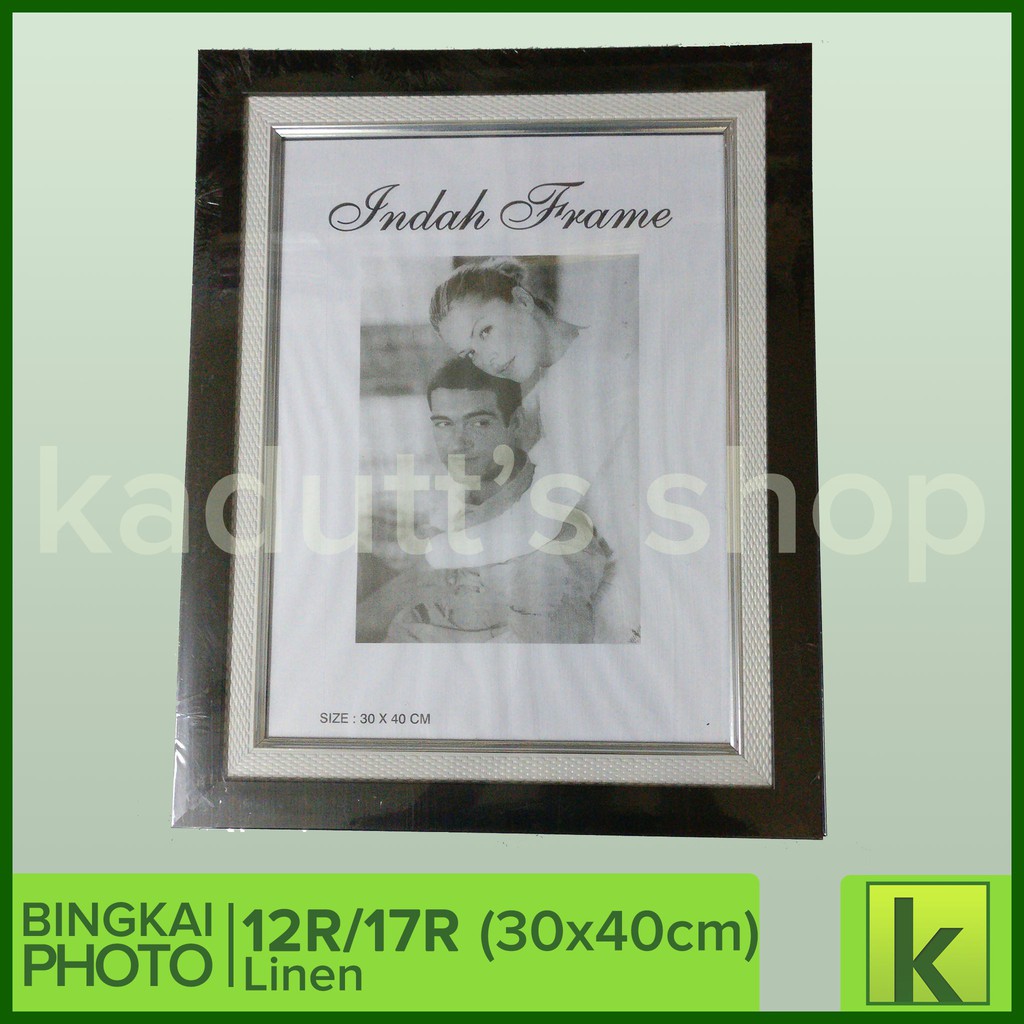 12r 17r Linen 30x40 Cm Bingkai Pigura Frame Foto Murah A3 Shopee Indonesia