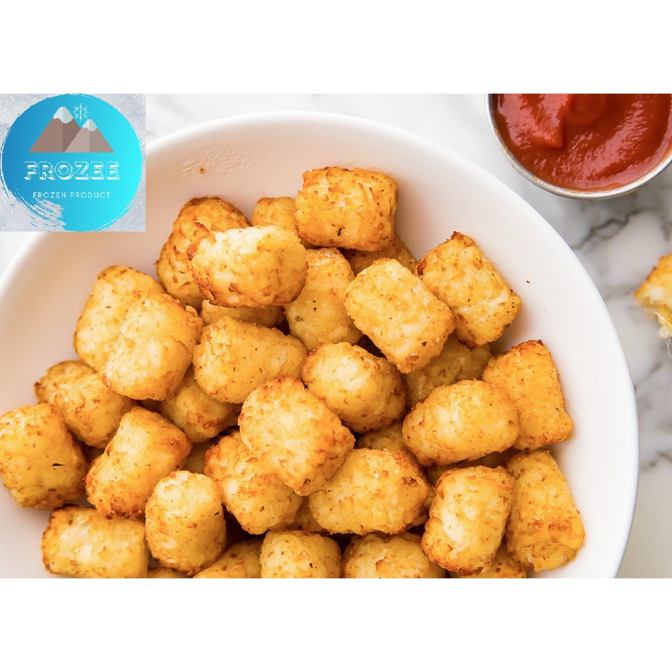 

Kentang Goreng Pom Pom / French Fries Puff / Potato Tater Tots 1 KG