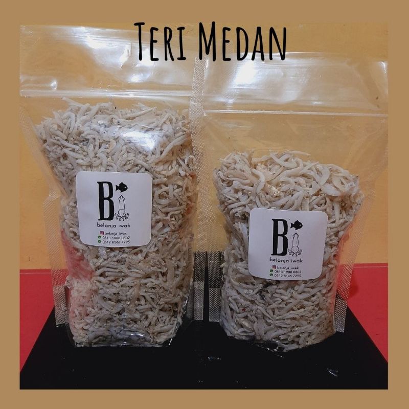 

Teri medan asin 500gr