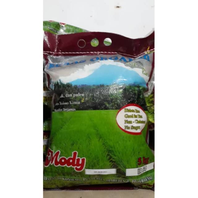 

Beras organik Mody IR64 5kg