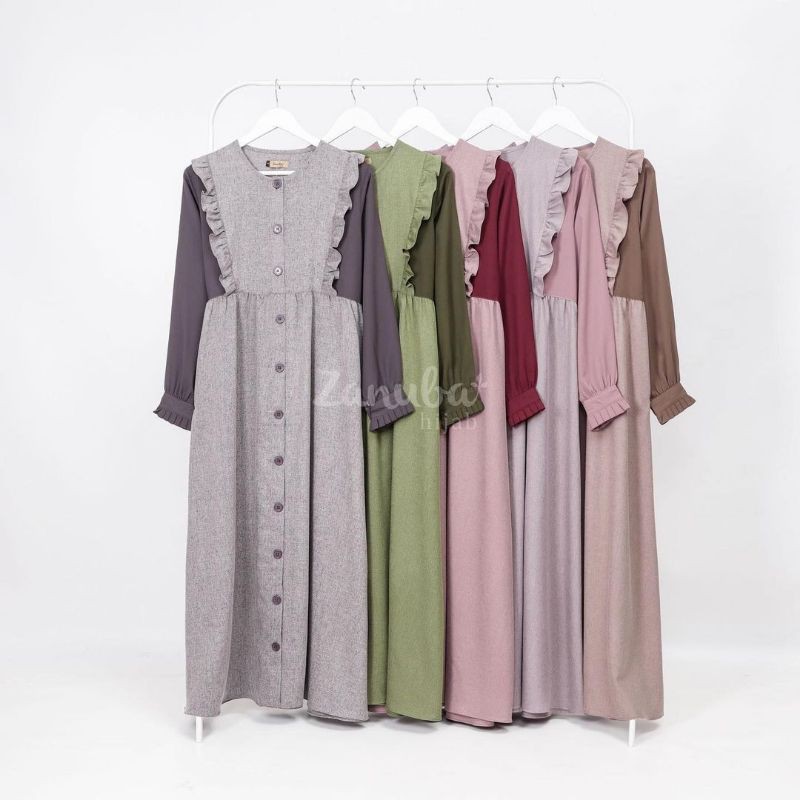 Gamis Set Kombinasi GSK37 By zanuba