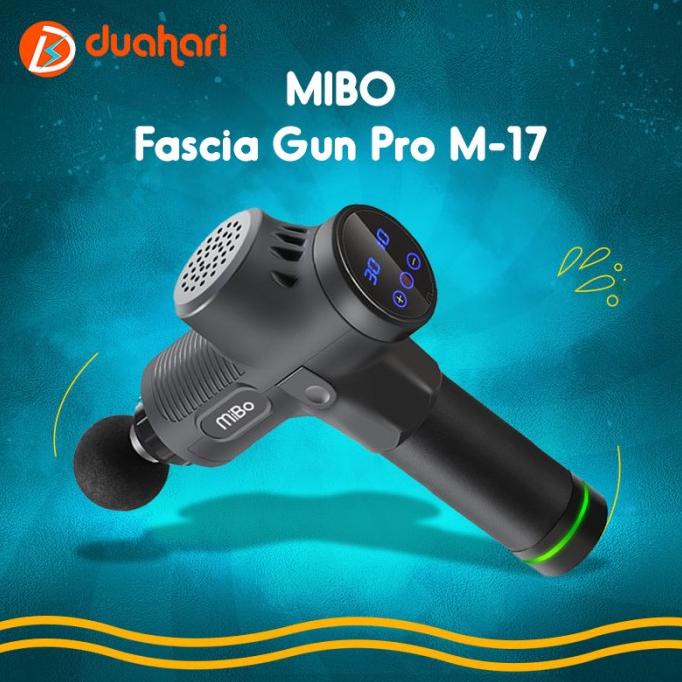 MiBo Fascia Gun Pro M17 Deep Massage Gun Alat Pijat Elektrik