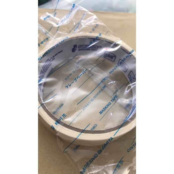 

GME TP 003 Kertas tape gold tape / isolasi kertas / masking tape