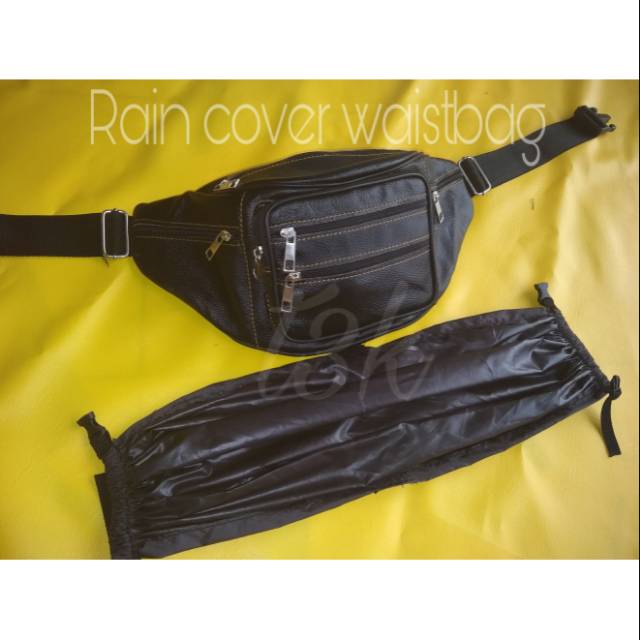 Rain cover waistbag jas hujan tas pinggang