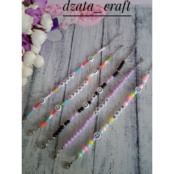 Gelang BTS / Gelang Manik /Gelang KPOP / Gelang manik BTS / Gelang