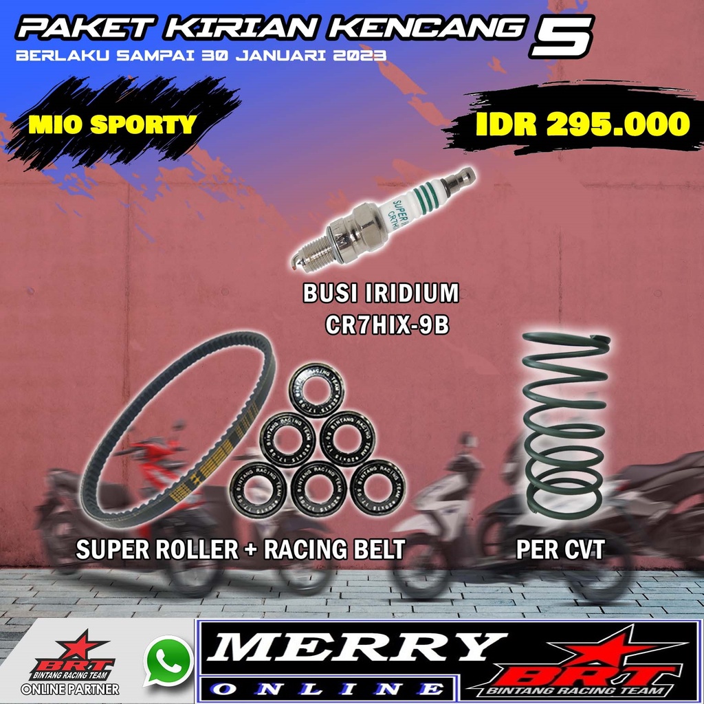 Paket Kirian Kencang  BRT Mio Sporty Nouvo 5TL