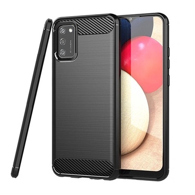 CASE SLIM FIT CARBON IPAKY SAMSUNG GALAXY A02S SOFTCASE - FA