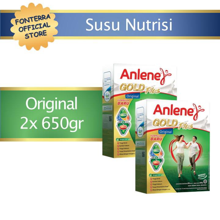 

Anlene Goldplus Original 650 gr - 2 pcs