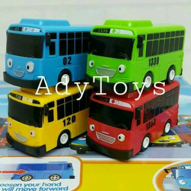 Bus Korea Tayo Gani Rani Rogi Murah Mainan Hadiah Koleksi  Anak