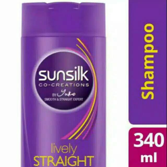 Sunsilk lively straight shampoo 340ml