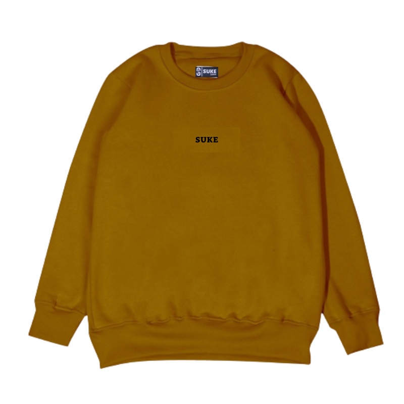 Suke Sweater Crewneck Sig Mini Teks Full Label Size M L Xl XXL