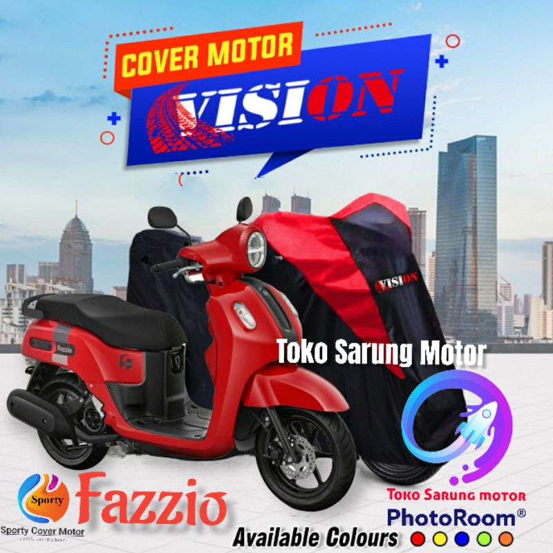 Cover motor Fazzio Sarung Motor Yamaha Fazzio Tutup Motor Fazzio