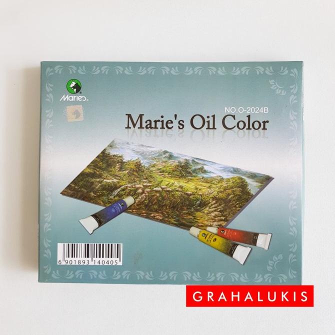 

TERBARUU!! Cat Minyak Maries Oil Color set 24 COD
