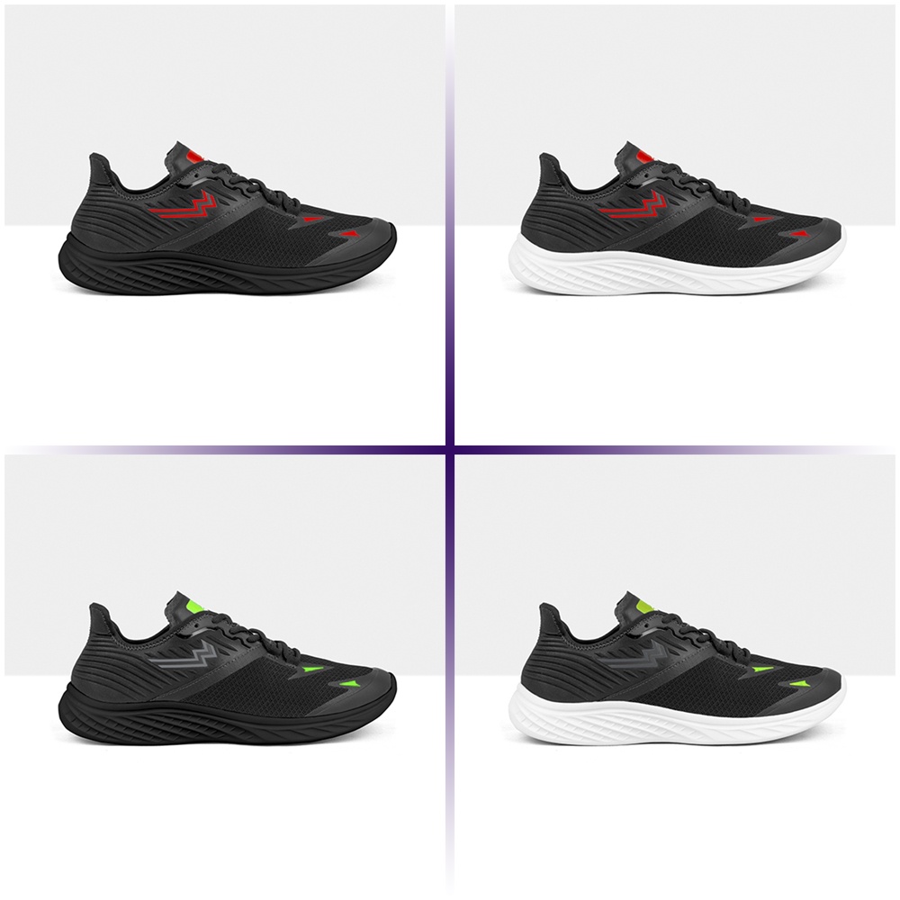 Sepatu Athletica by Geoff Max  l Flash Ghost Series Part 2/  Running Wanita Pria/ Sepatu Original