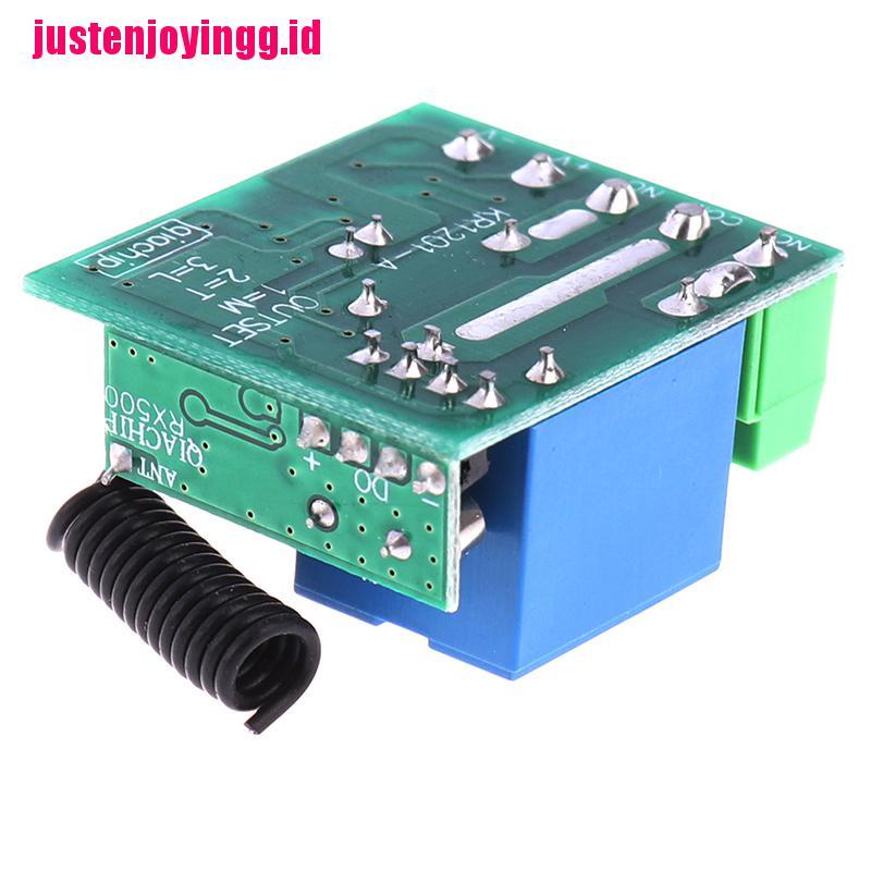 Modul Relay Switch Remote Control Wireless RF 1CH Channel DIY