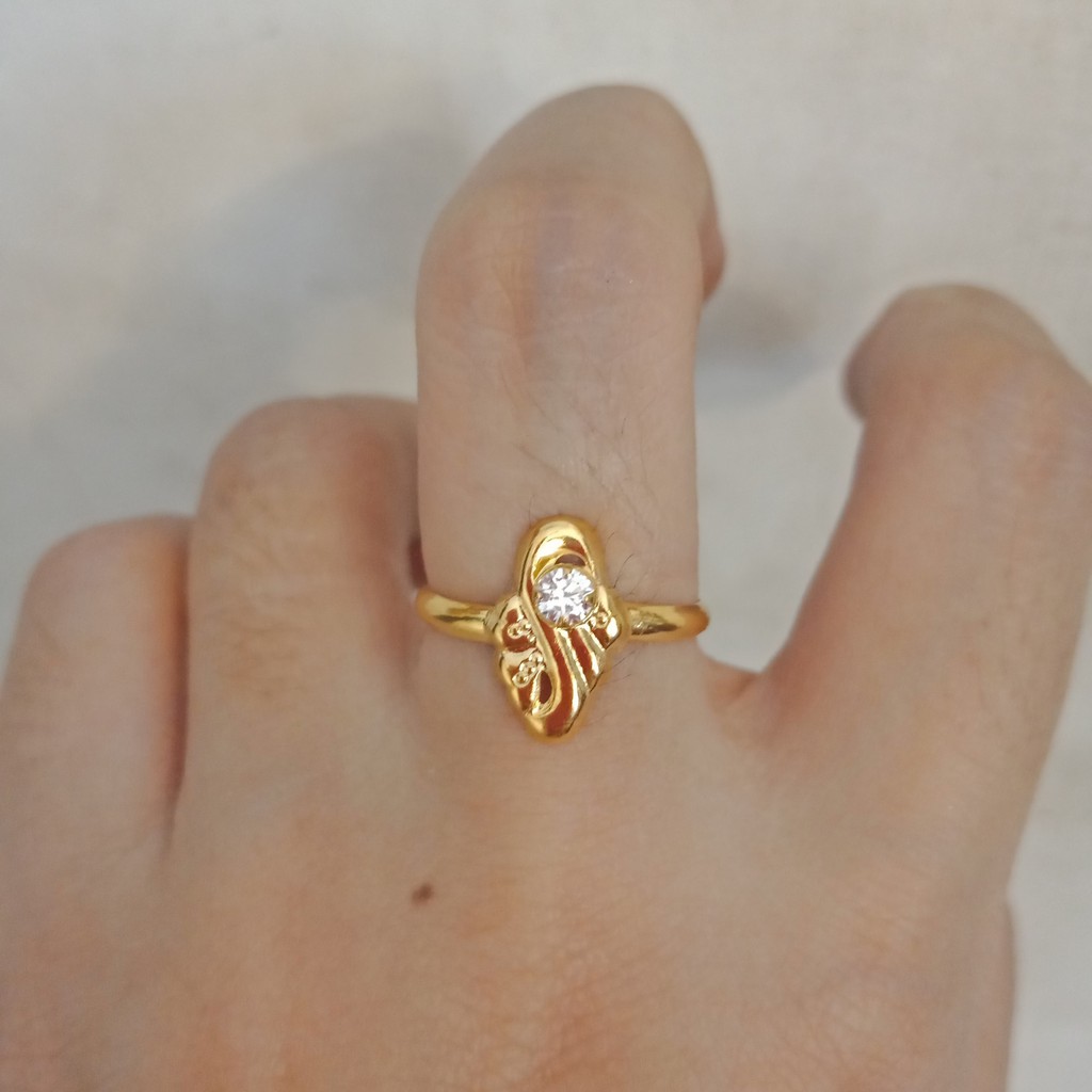 Banyak motif yaa. cincin anak dan dewasa emas asli kadar 700 70% 16k 22 0,5gram 10 11 12 13 14 15