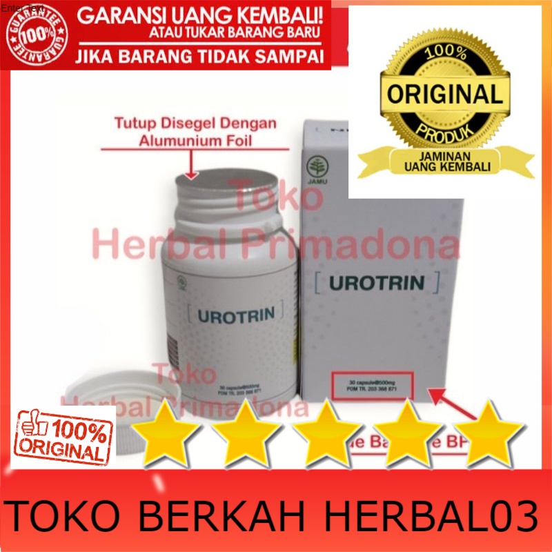100% ASLI Urotrin Asli Bpom