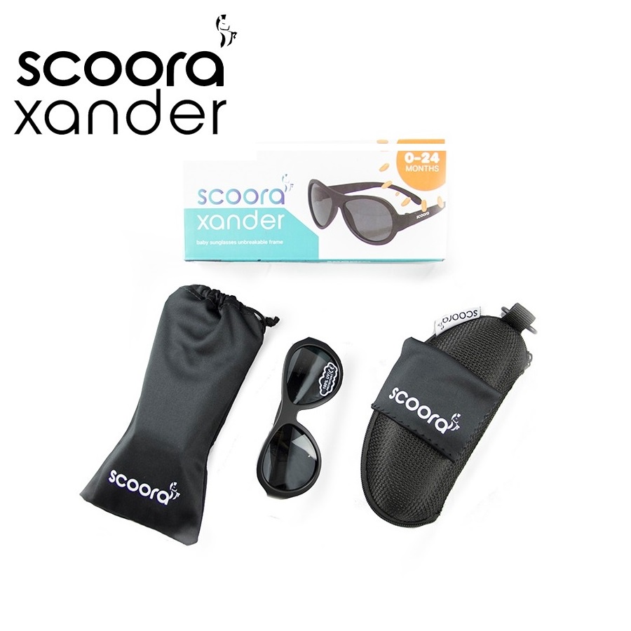Scoora Xander Baby Sunglasses 0-24m+ Kacamata UV Protection Pelindung Mata Bayi Kacamata Jemur Bayi