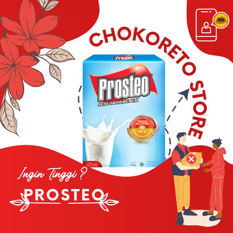 

Susu Tinggi Kalsium Prosteo 300 gram