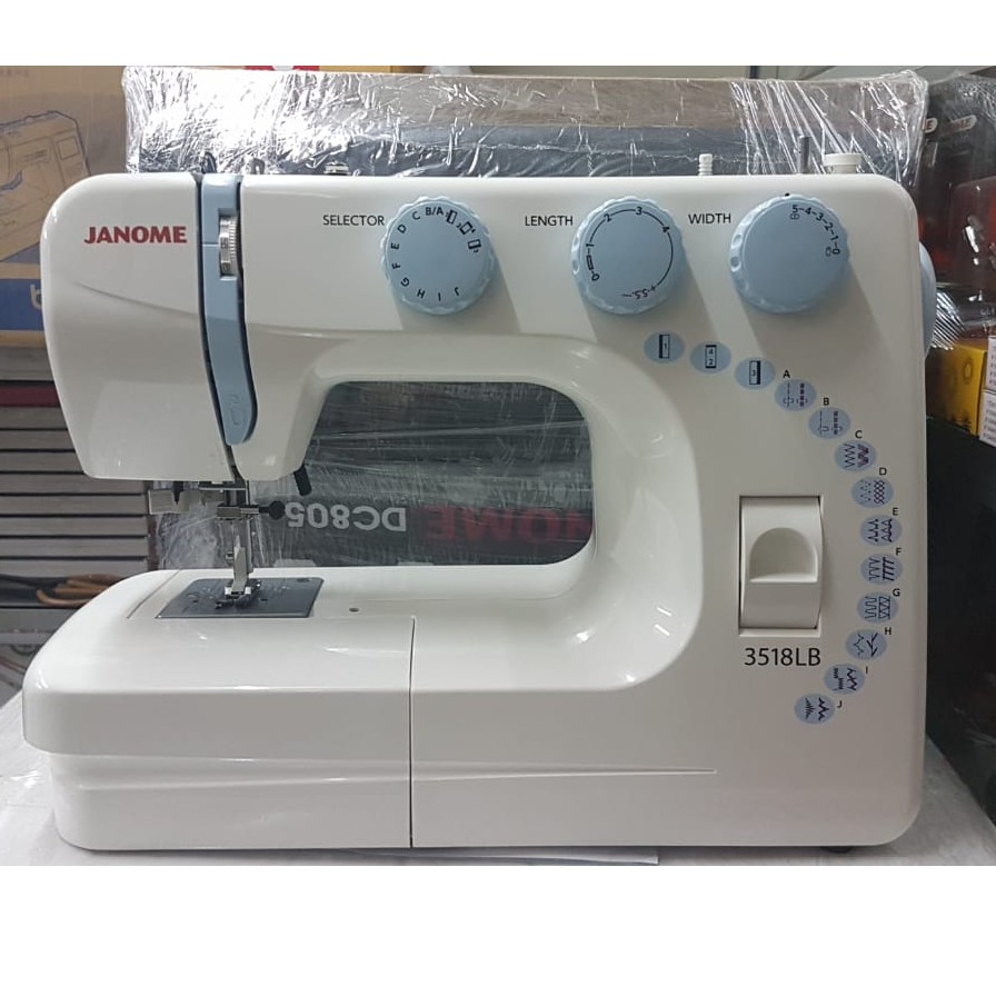 mesin jahit portable janome 3518LB