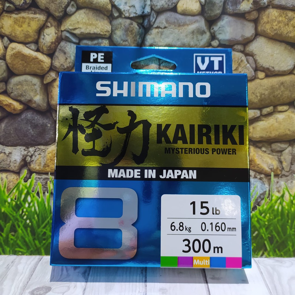 Senar PE Shimano Kairiki Pilih Ukuran