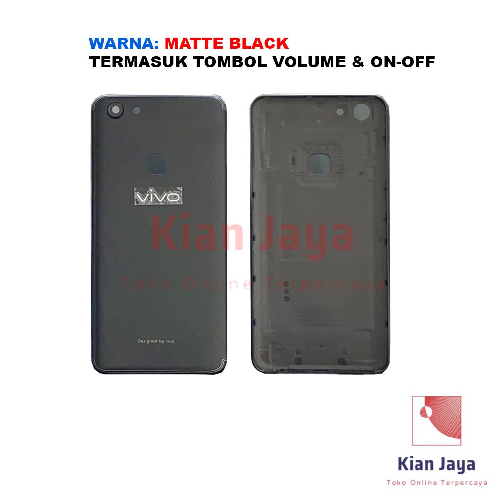 Backdoor Vivo V7 Back Cover Tutup Belakang Baterai Cassing Casing Backcase Original