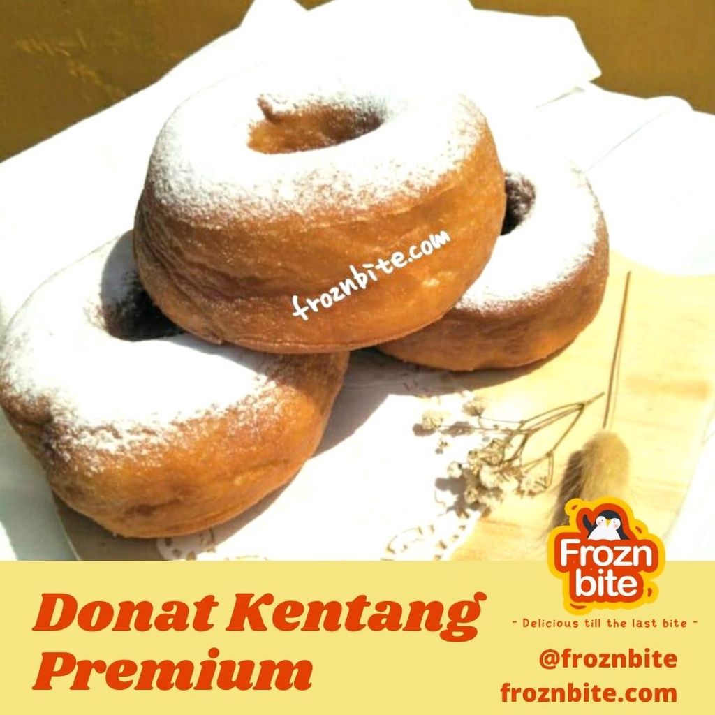 

FROZNBITE DONAT KENTANG KLASIK