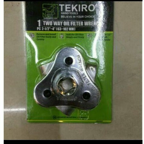 tekiro OF 0969 Kunci filter saringan oli 2 arah oil filter OF0969