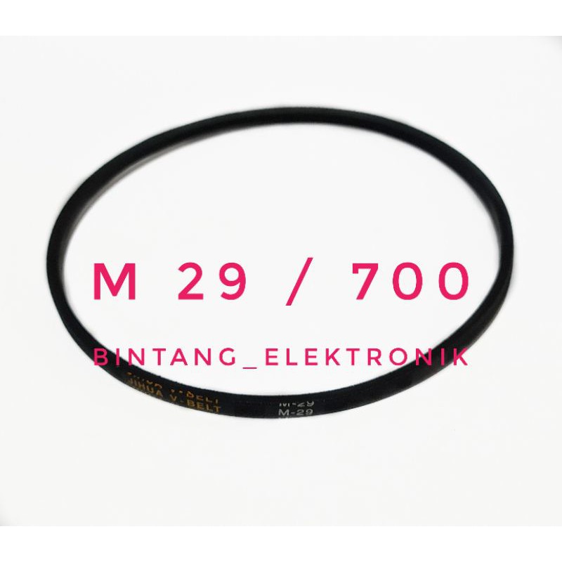 VBELT M29 V-BELT MESIN CUCI M-29 V BELT M 29 VBELT 700