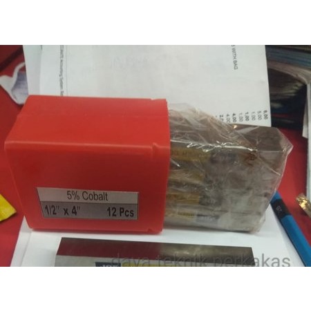 Pisau pahat bubut JOE cobalt 1/2 x 4 - pisau bubut JOE COBALT HSS