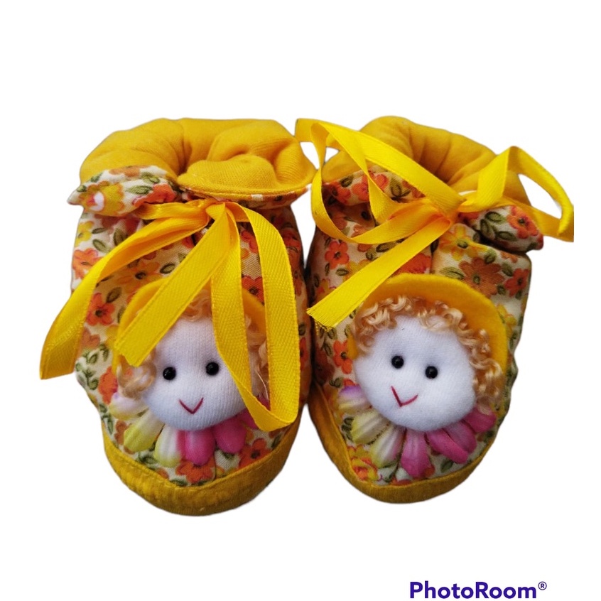 Boboko Prewalker Boneka Newborn BORA Tali Serut Pita Sepatu Bayi Empuk 0 sd 3 Bulan